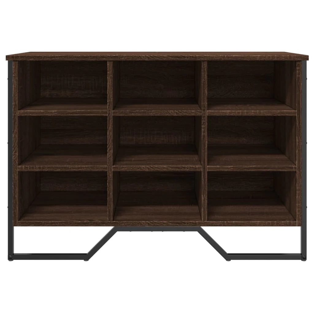 Scarpiera mobiletto portascarpe mobile per ingresso/corridoio/soggiorno 90 x 38 x 61,5 cm legno ingegnerizzato marrone 02_0021665