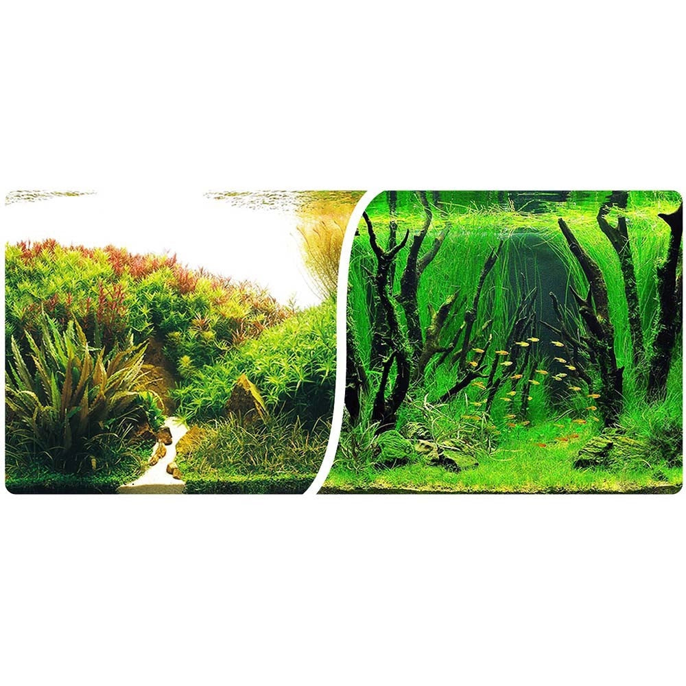 AQL Sfondo Esterno con Doppia Possibilità Modello Vegetazione 1 cm 100x40H