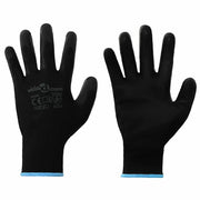 Guanti da Lavoro 24 pcs Nero 9 / l Poliestere