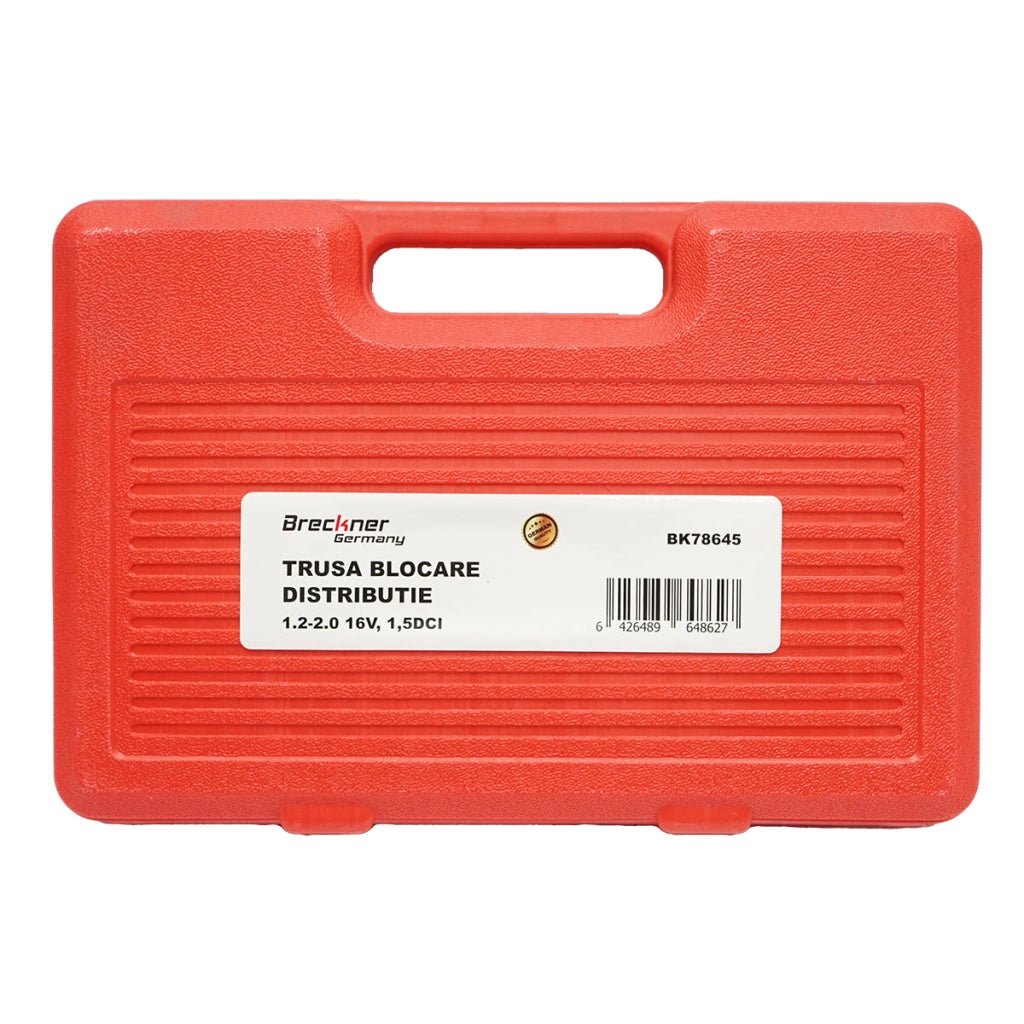 Set di strumenti per bloccare e fissare la distribuzione Renault 1.2, 2.0 16V, Nissan 1.5 CDTI Breckner Germany