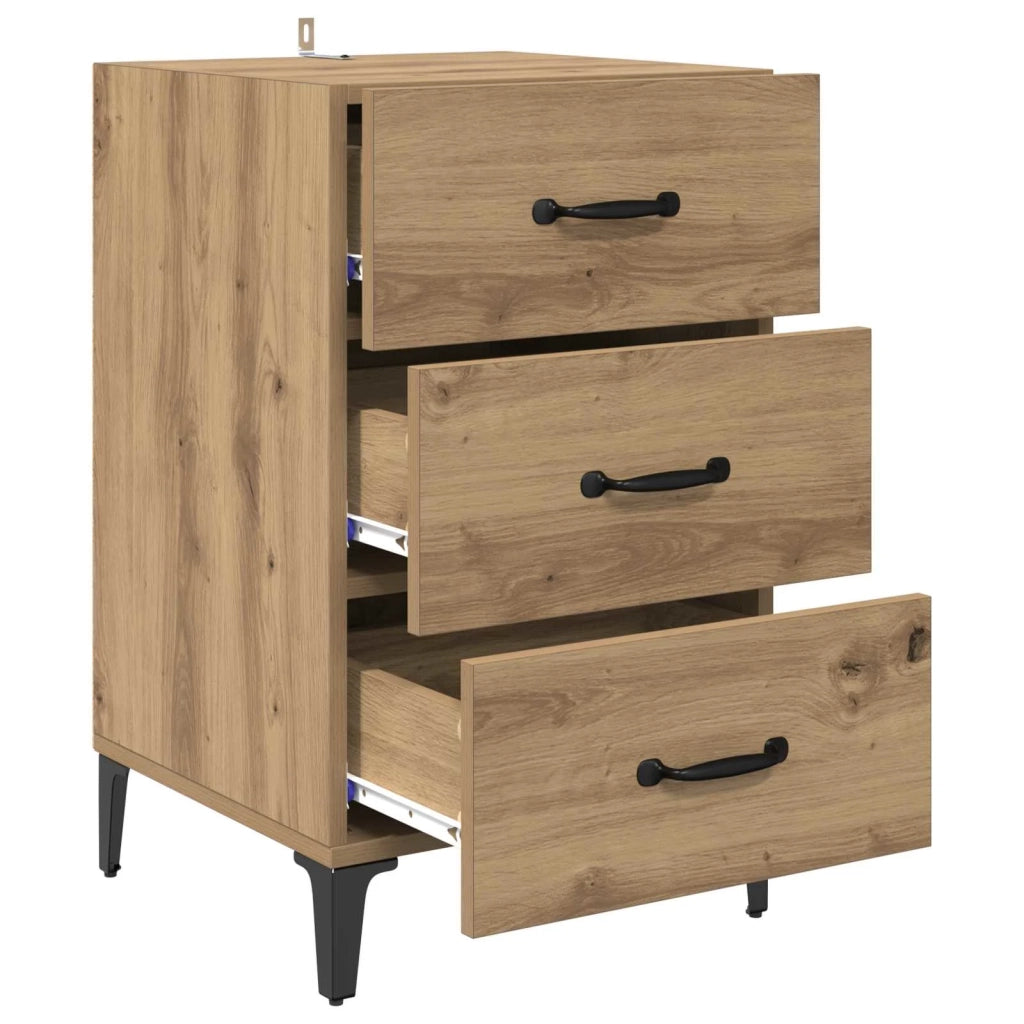 Armadio da Notte Rovere artigianale 40 x 40.5 x 66 cm