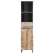 Mobile da Bagno | Armadio da bagno 38x33,5x160 cm in Legno Massello di Mango