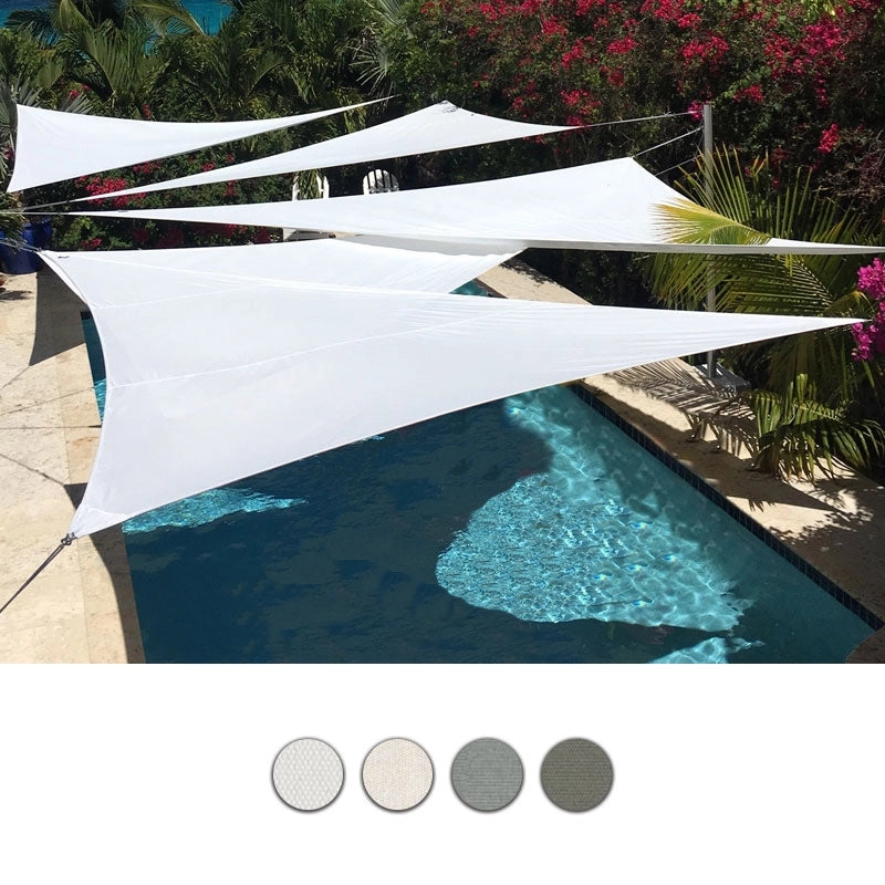 Vela ombreggiante triangolare INGENUA by Umbrosa - Vela Ombreggiante Triangolare Ingenua By Umbrosa 4 X 5 X 6,4 M Misure: 4 x 5 x 6.4 m