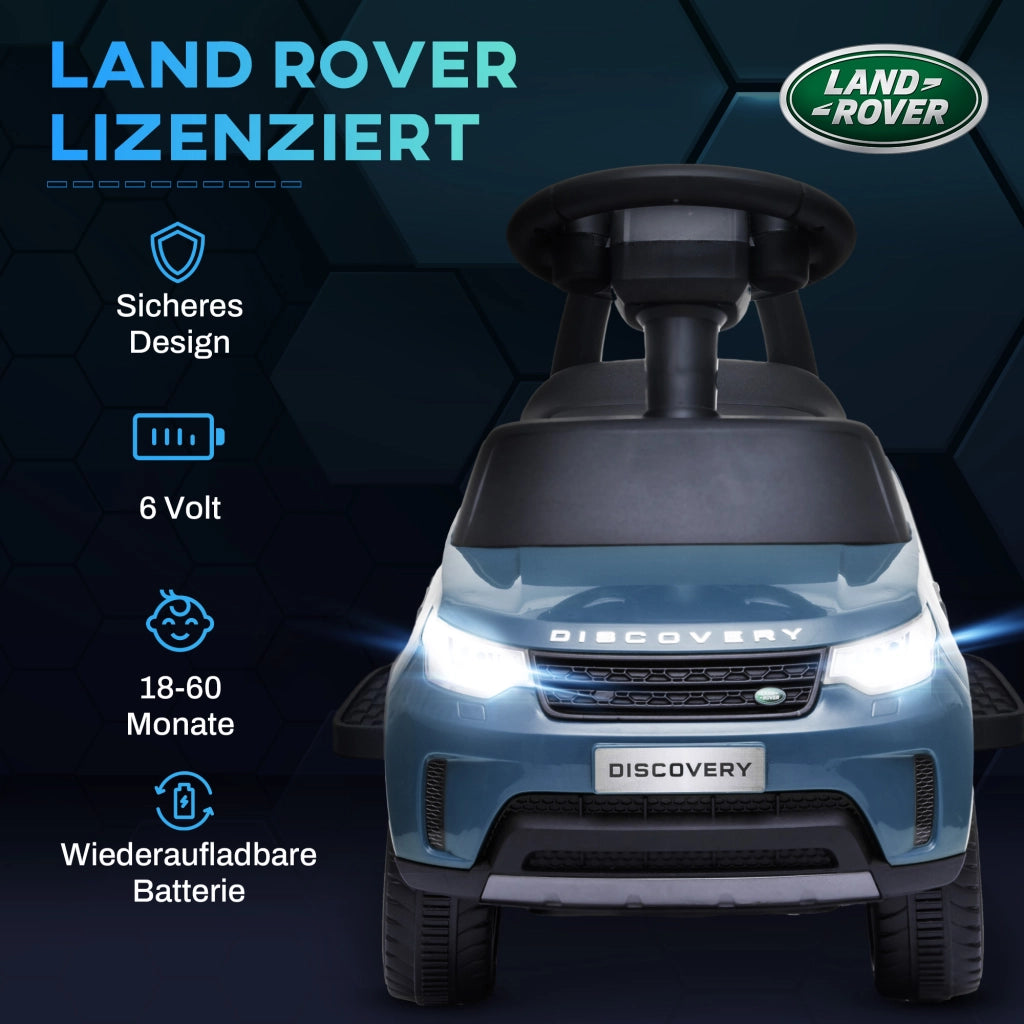 Auto elettrica per bambini Land Rover 6V ¨C zephmum ¨C blu