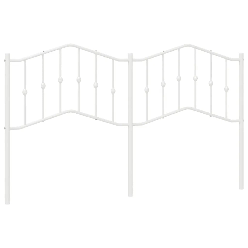 Testiera in Metallo-Testiera in Ferro-Testata Bianco 160 cm 212765