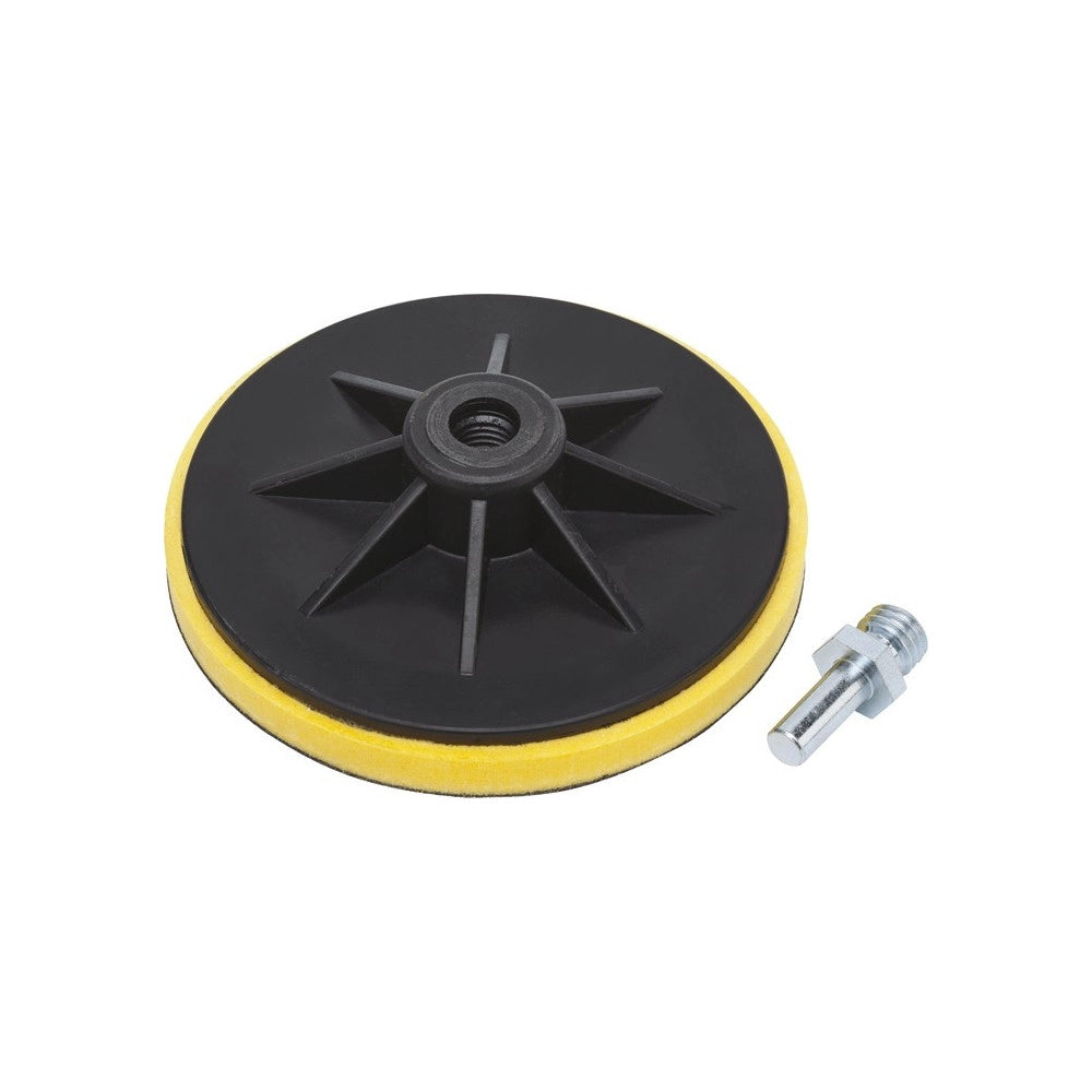 Trade Shop - Platorello ø 150mm A Strappo Adattatore Disco 6" Levigatrice Orbitale -