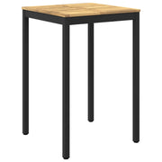Tavolo Bar da Giardino Bianco e Nero 70 x 68,5 x 105 cm 901774
