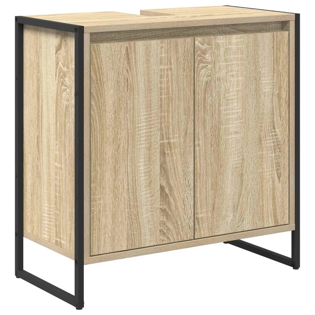 Mobile da Bagno | Armadio da bagno Sonoma 60 x 30 x 60 cm Legno multistrato