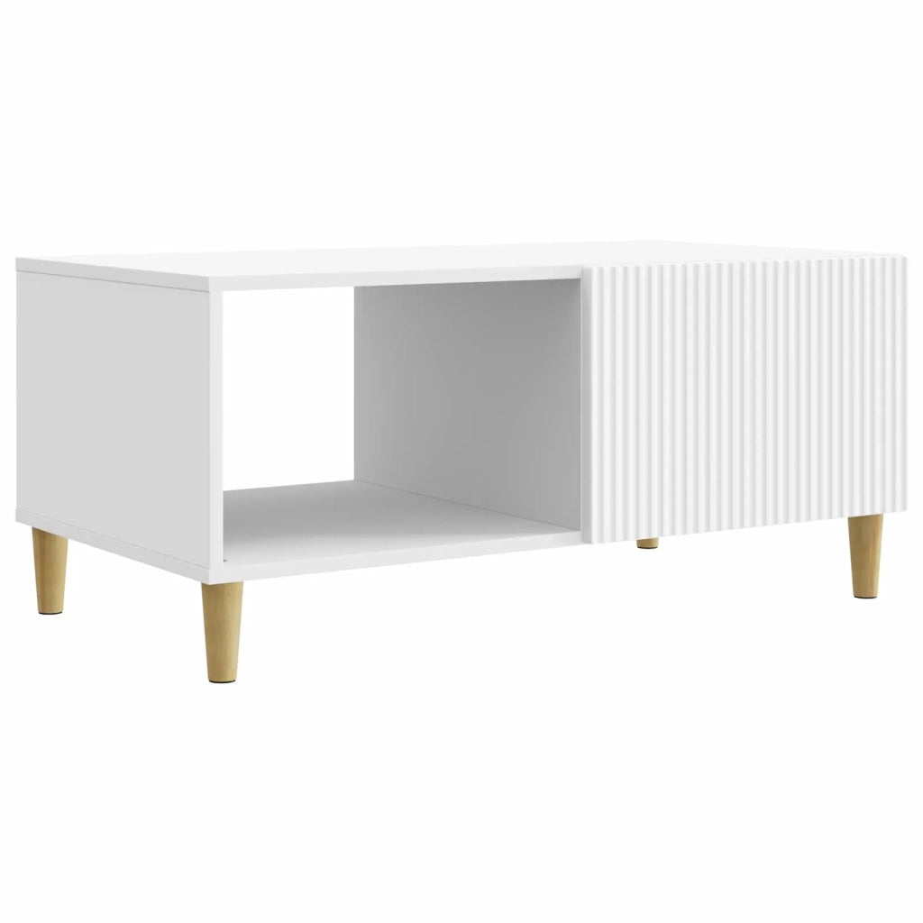 Tavolino da salotto Bianco 90 x 50 x 40 cm Legno ingegnerizzato 894725