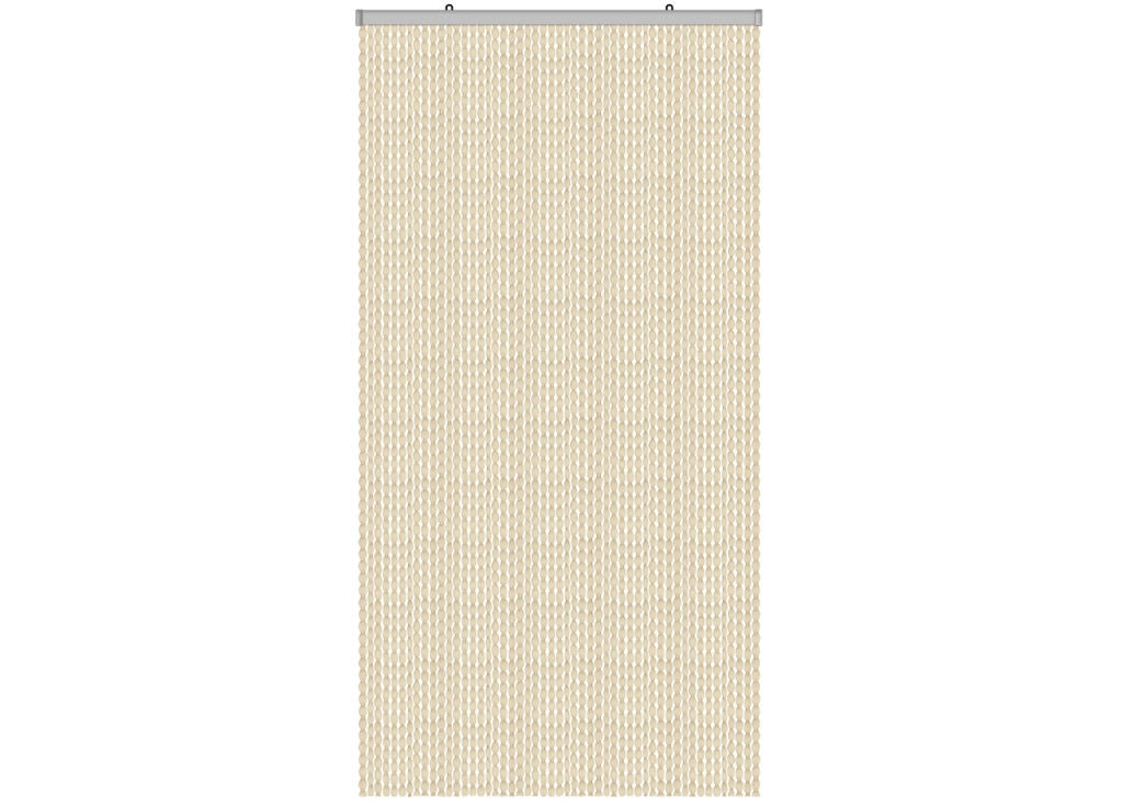 Tenda Antimosca Antirumore Caduta Pannello Porta Finestra Casa Pon Pon - 140X240 - Beige