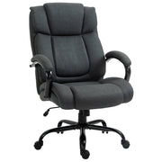Sedia da ufficio ergonomica girevole ¨C Xylo ¨C Braccioli imbottiti, portata 220 kg, Grigio