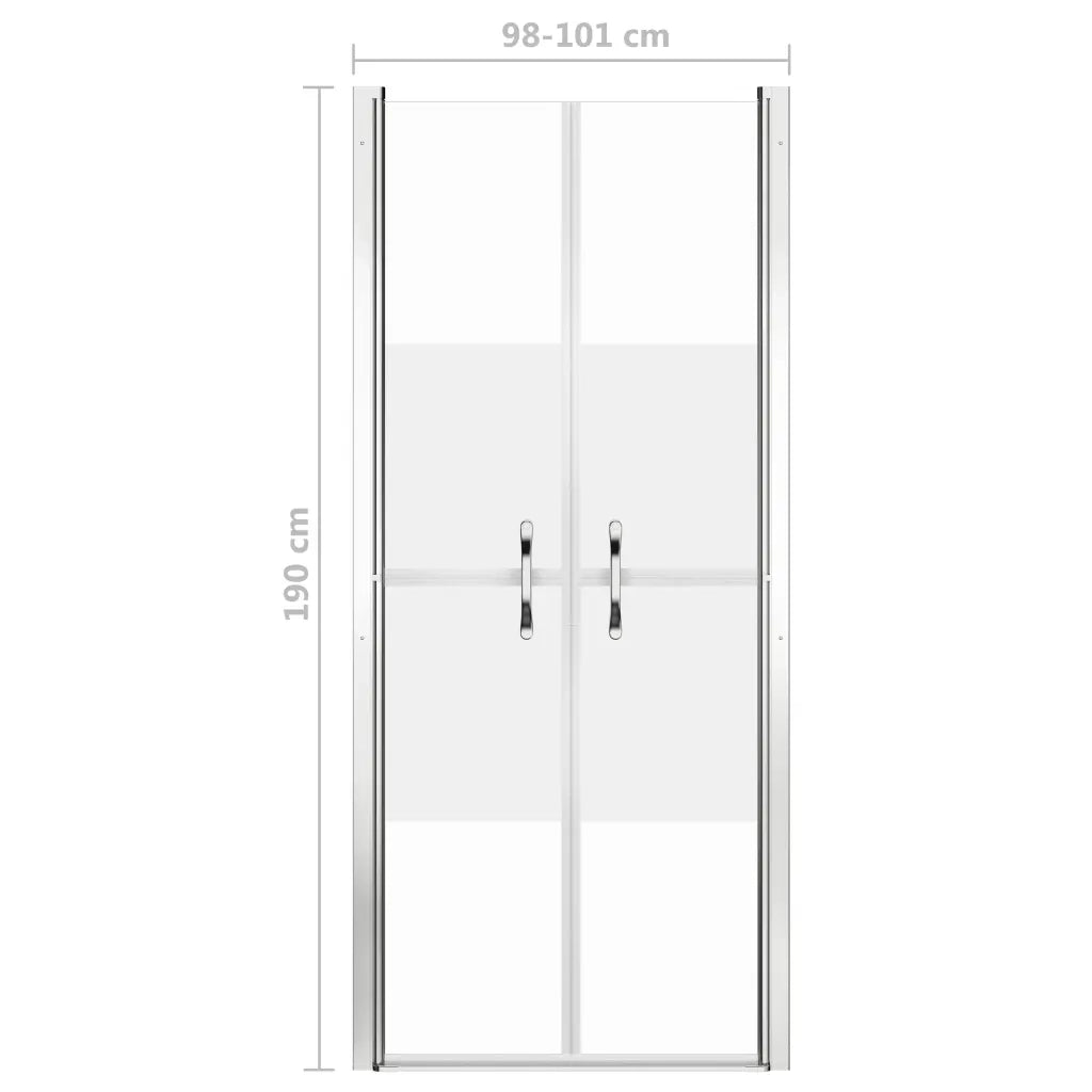 Porta per Doccia in ESG Semi-Satinato 101x190 cm CFW4107684