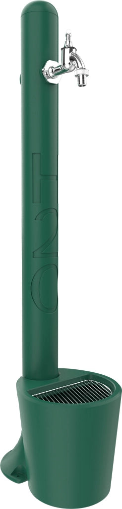 Fontana da Esterno con Rubinetto e Cestello Arkema H2O Verde