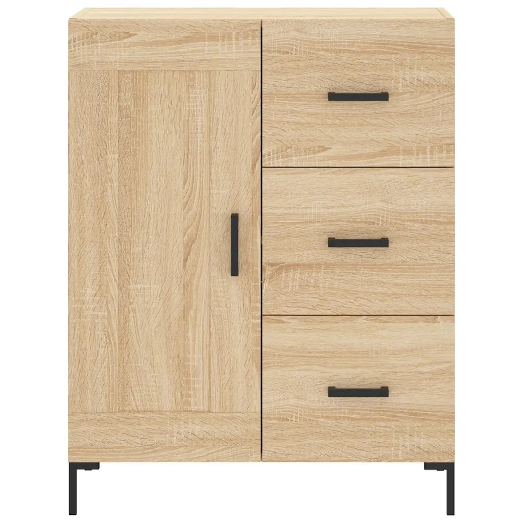 Credenza Rovere Sonoma 69,5x34x180 cm in Legno Multistrato 3196014
