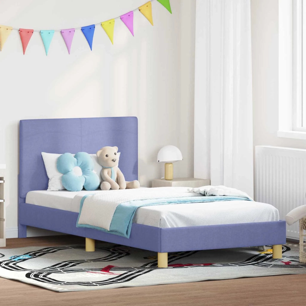 Struttura letto bambini con testata Blu jeans 80 x 200 cm