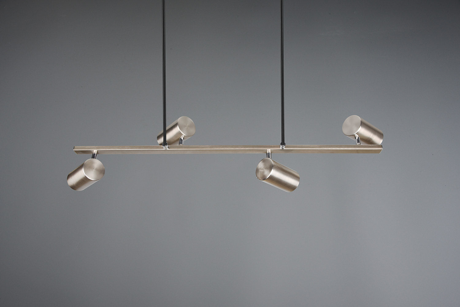 Lampada a Sospensione da Interno Attacco GU10 in Metallo Nickel Opaco