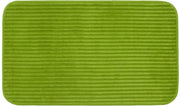 Matte Antiscivolo in Poliestere 100%, 60 x 100 cm, colore verde scuro