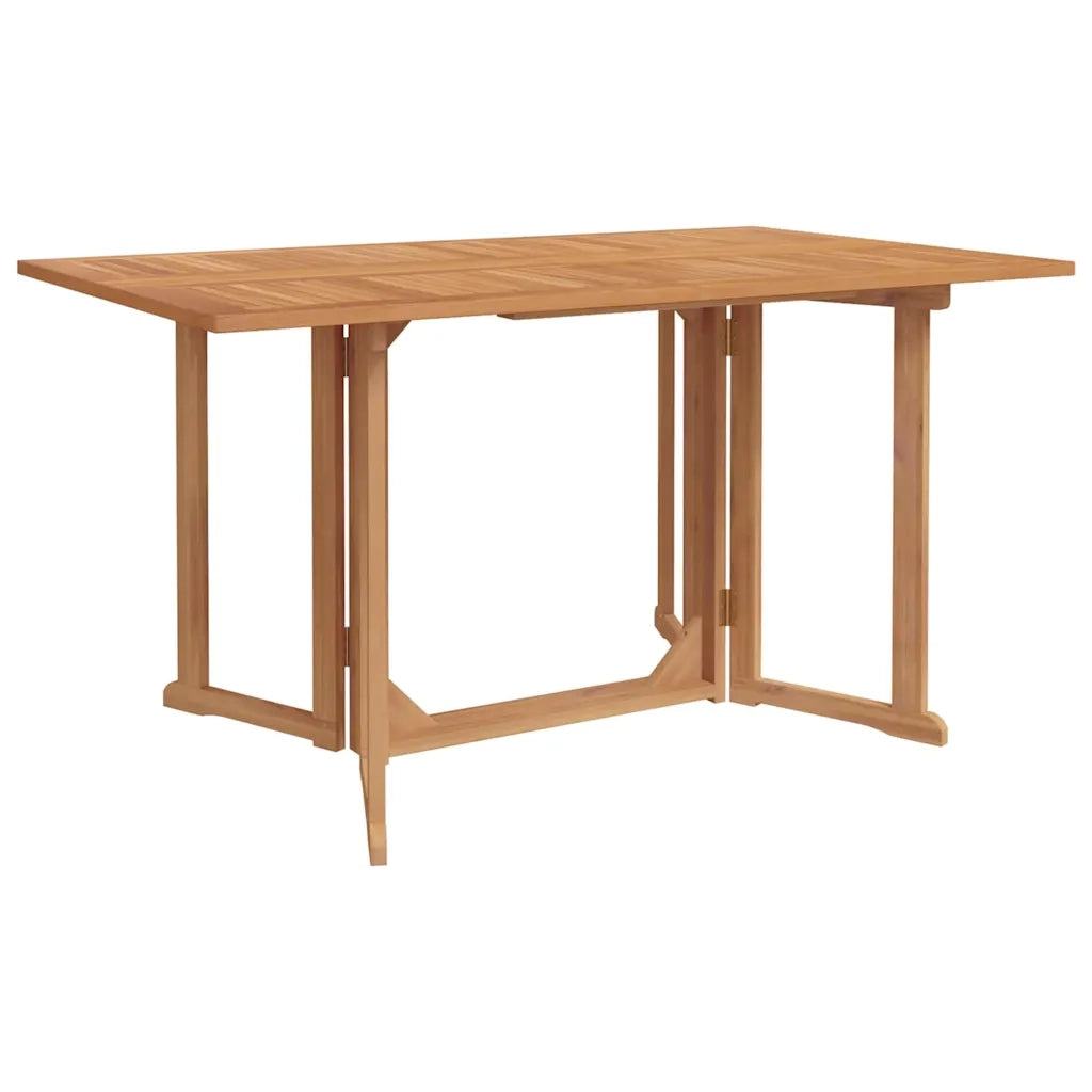 Set da Pranzo per Giardino 7 pcs Marrone Legno di teak solido 3155338