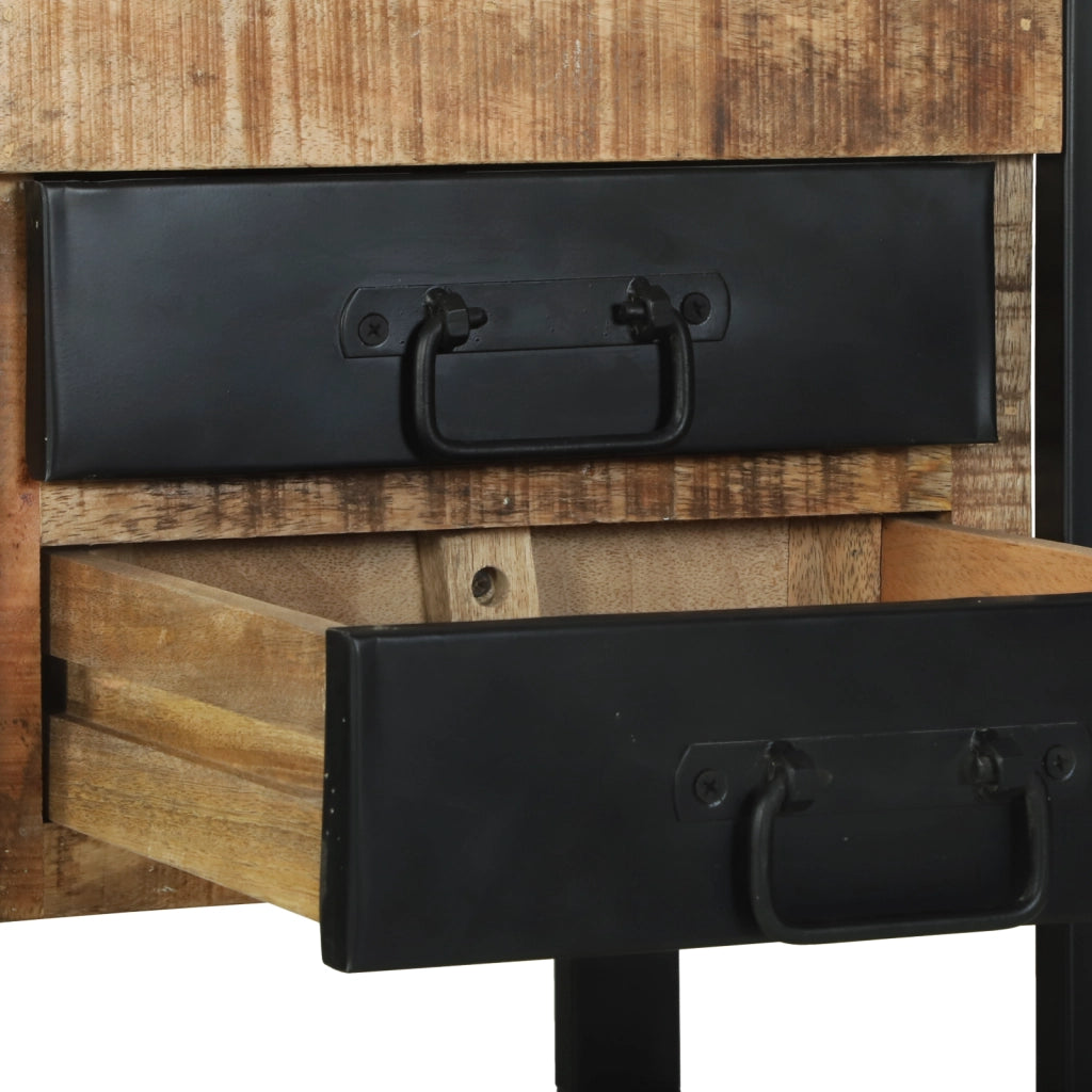 Supporto per telefono 40x40x80 cm Legno massello di mango grezzo