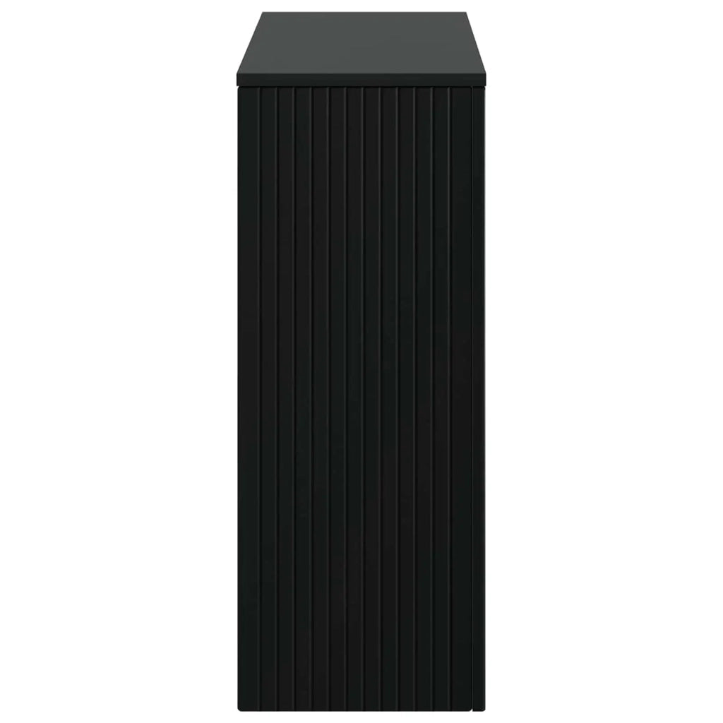 Tavolo consolle Nero 101 x 29 x 74 cm Legno ingegnerizzato