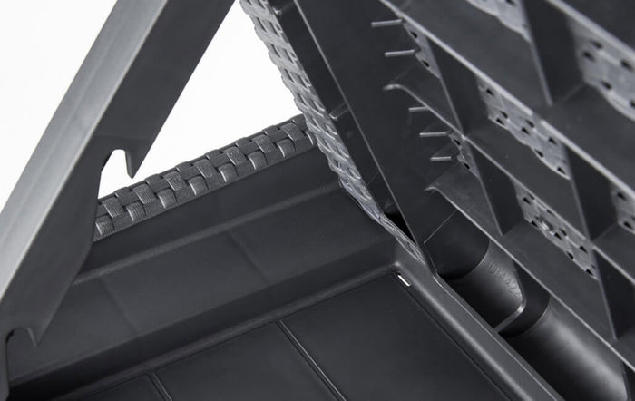 Lettino Prendisole da Giardino 187,5x58x29 cm in Resina Keter Jaipur Antracite