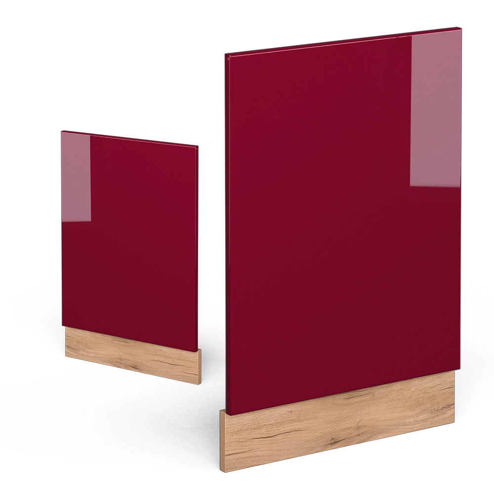Vicco Mobili da cucina  Rosso 45 cm Senza piano di lavoro
