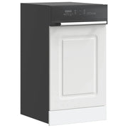 Pannello Lavastoviglie Kalmar Bianco 45x1,5x67 cm in Truciolato