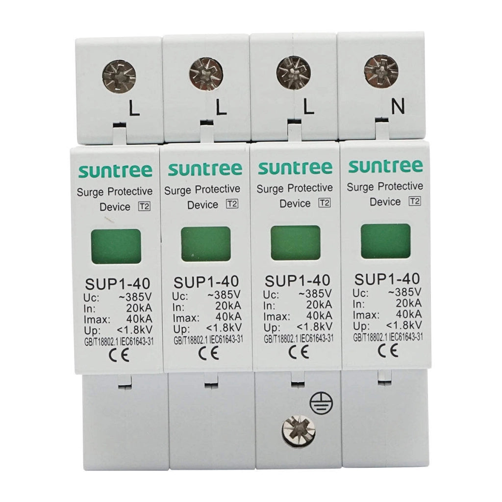 Scaricatore di sovratensione con segnalazione 4P ACSPD 380VDC, 2040KA Suntree