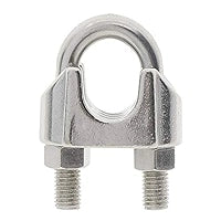 MORSETTO PER FUNI mm 6- 25 pezzi  - Senza Marca