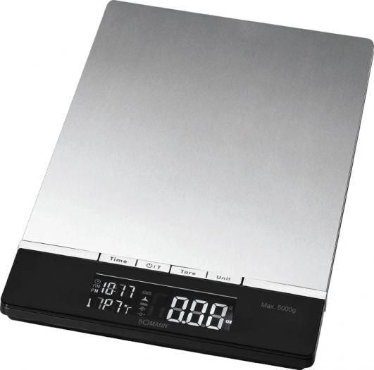 Bomann KW 1421 CB Grigio Rettangolo Bilancia da cucina elettronica