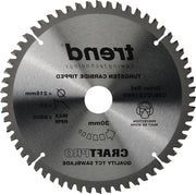 Lama circolare per sega a nastro TCT - diametro 216mm - CraftPro - carburo di tungsteno - 60 denti