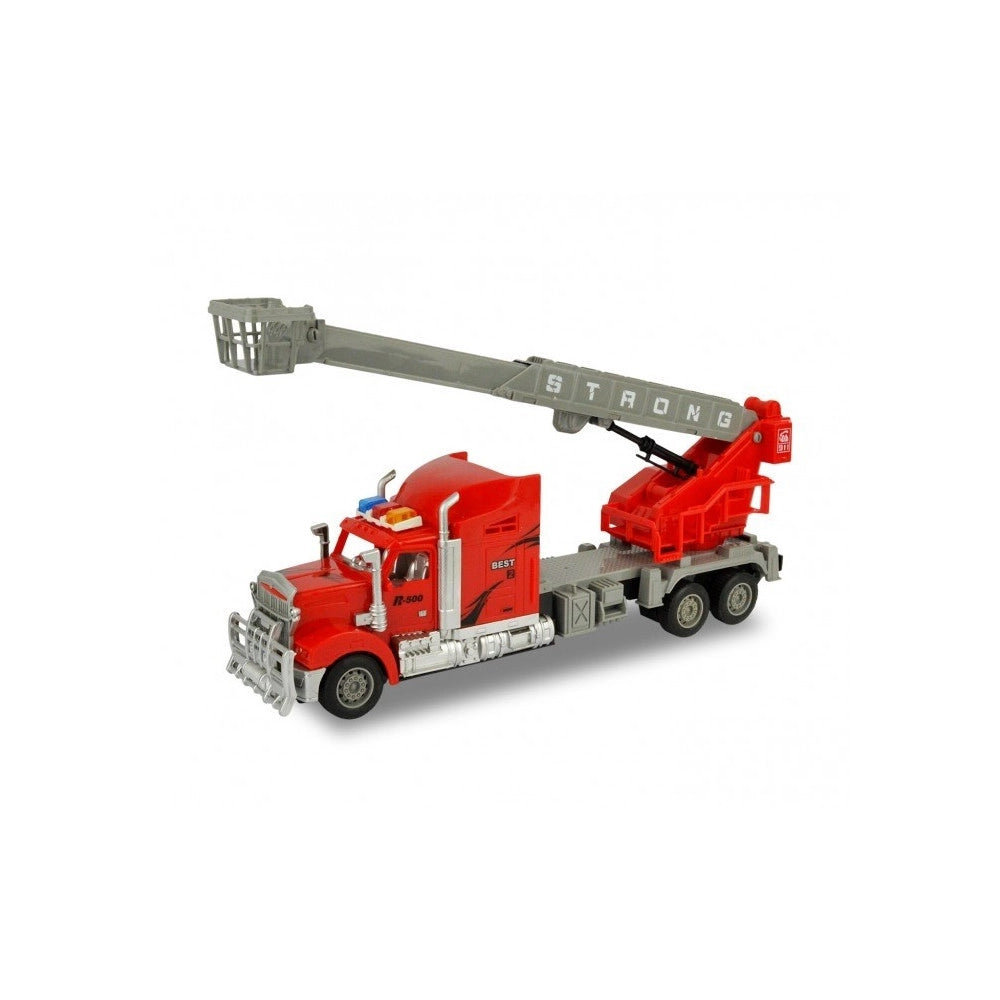 Trade Shop - Camion Scavatutto Da Lavoro Radiocomandato 4 Funzioni In Tre Colori -