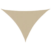 Parasole a vela | Telo Ombra | Vela da ombra Oxford Triangolare 4x5x5 m Beige