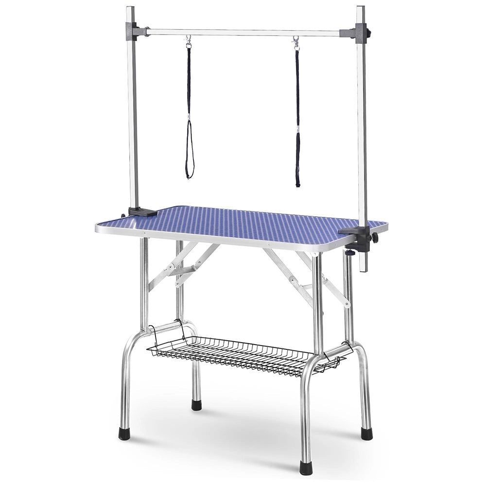 Tavolo toeletta animali - Xylo - professionale blu pieghevole