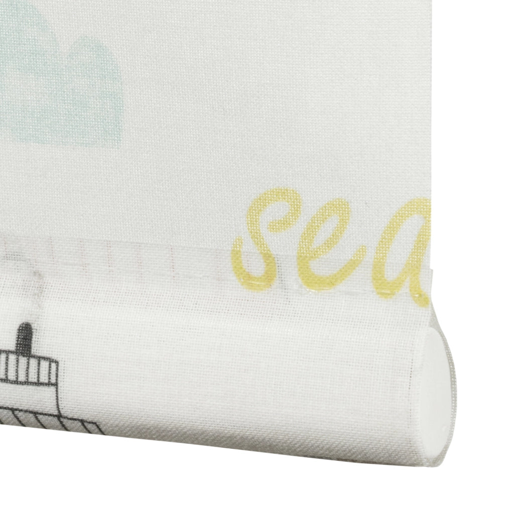 VIEWTEX Tenda a rullo Traslucida Sailor Bianco 150 X 250cm - Made in Europe - 5 anni di garanzia