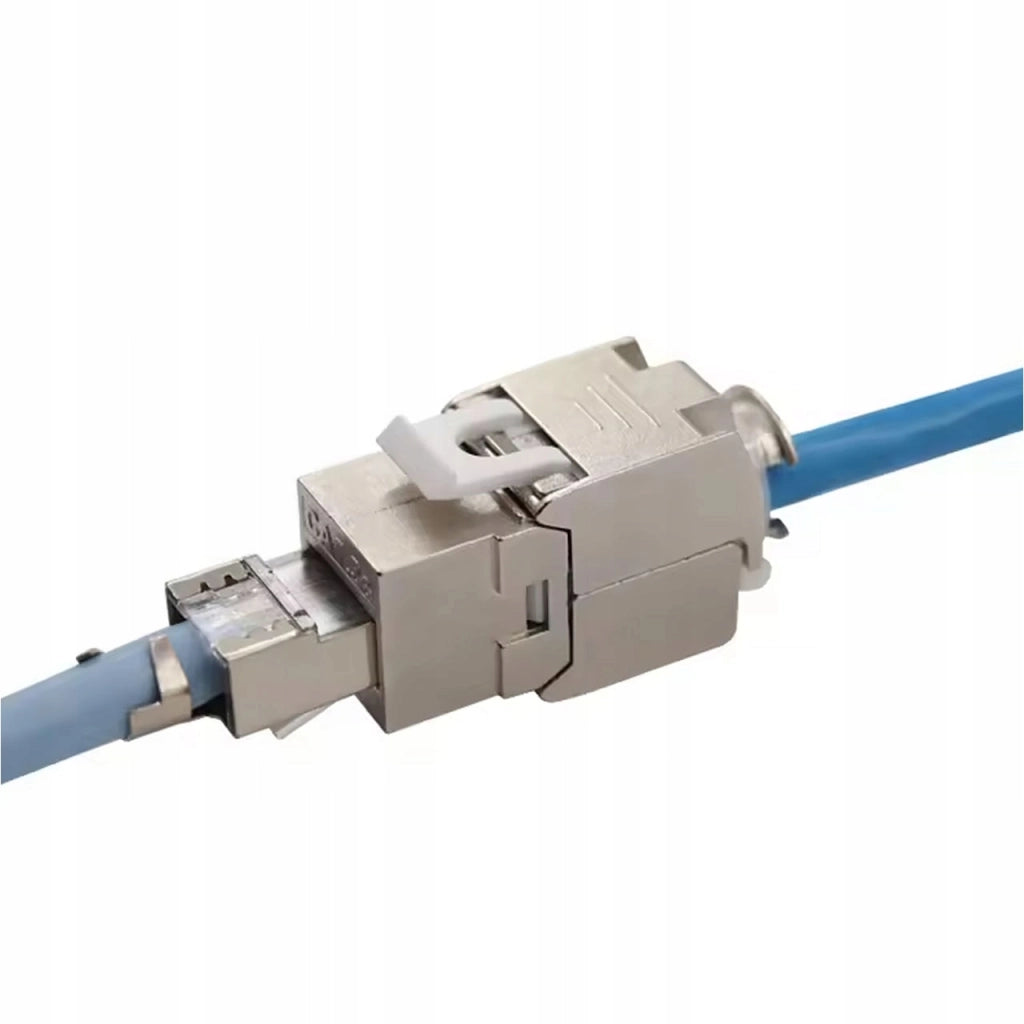 Modulo Keystone RJ-45 STP Cat.7 67FX-RJ45-6A-16 – Montaggio Senza Attrezzi | Schermato, 600 MHz, Contatti Dorati