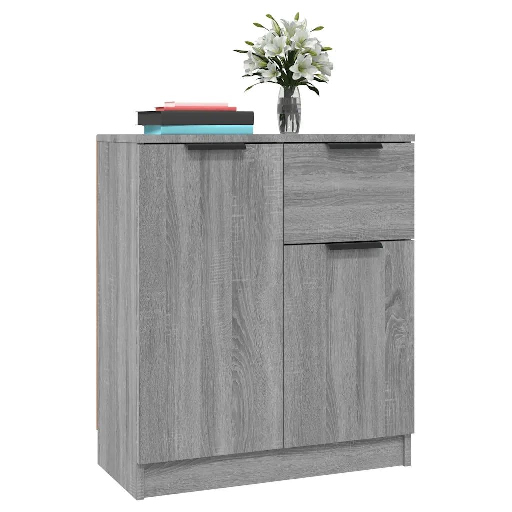 Credenza-Buffet-Armadio da cucina Grigio Sonoma 60x30x70 cm in Legno tecnico 956221