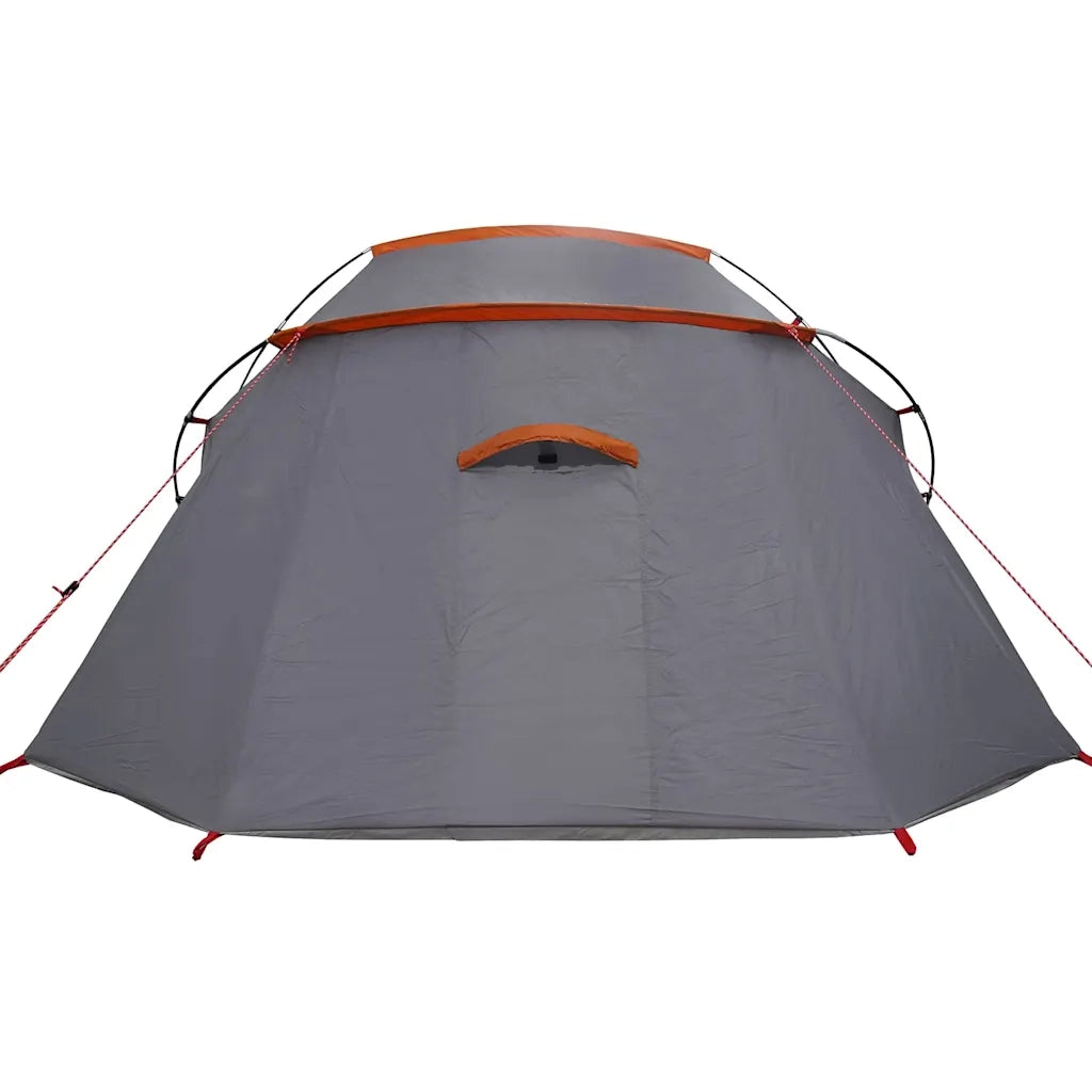 Tenda Tunnel per 3 Persone 3 persona Grigio e arancione 42004052