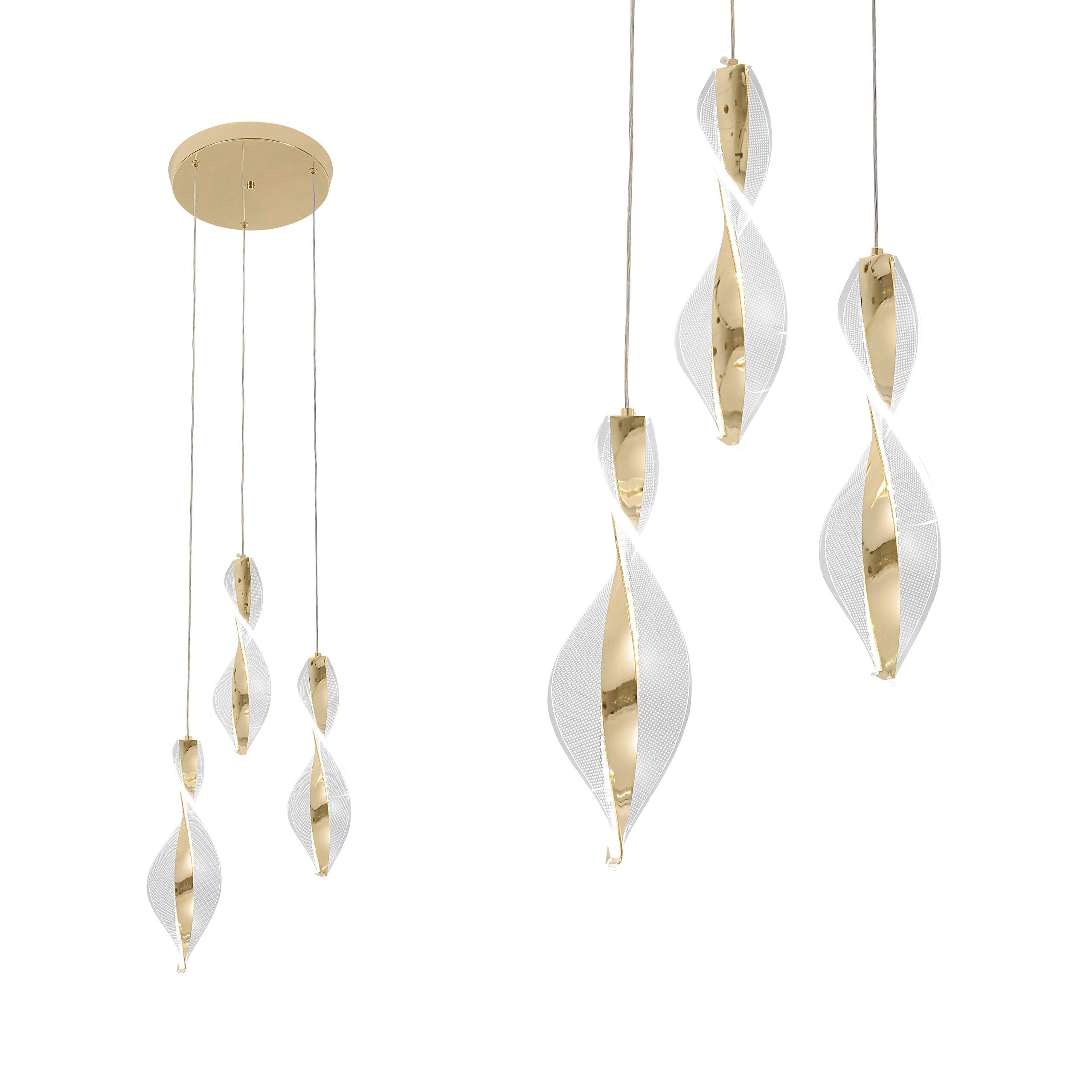 Lampada G028-3cp Gold