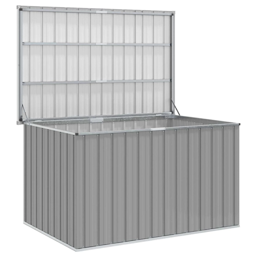 Baule da Giardino Grigio 149x99x93 cm 46266