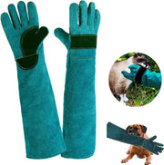 Manopole di protezione per animali - Anti-bite - Resistente allo sfregamento - Compatta - Antiscivolo - 60cm - Manopole robuste - per manipolazione cani, gatti, uccelli, serpenti, lucertole, rettili - Manica resistente al taglio