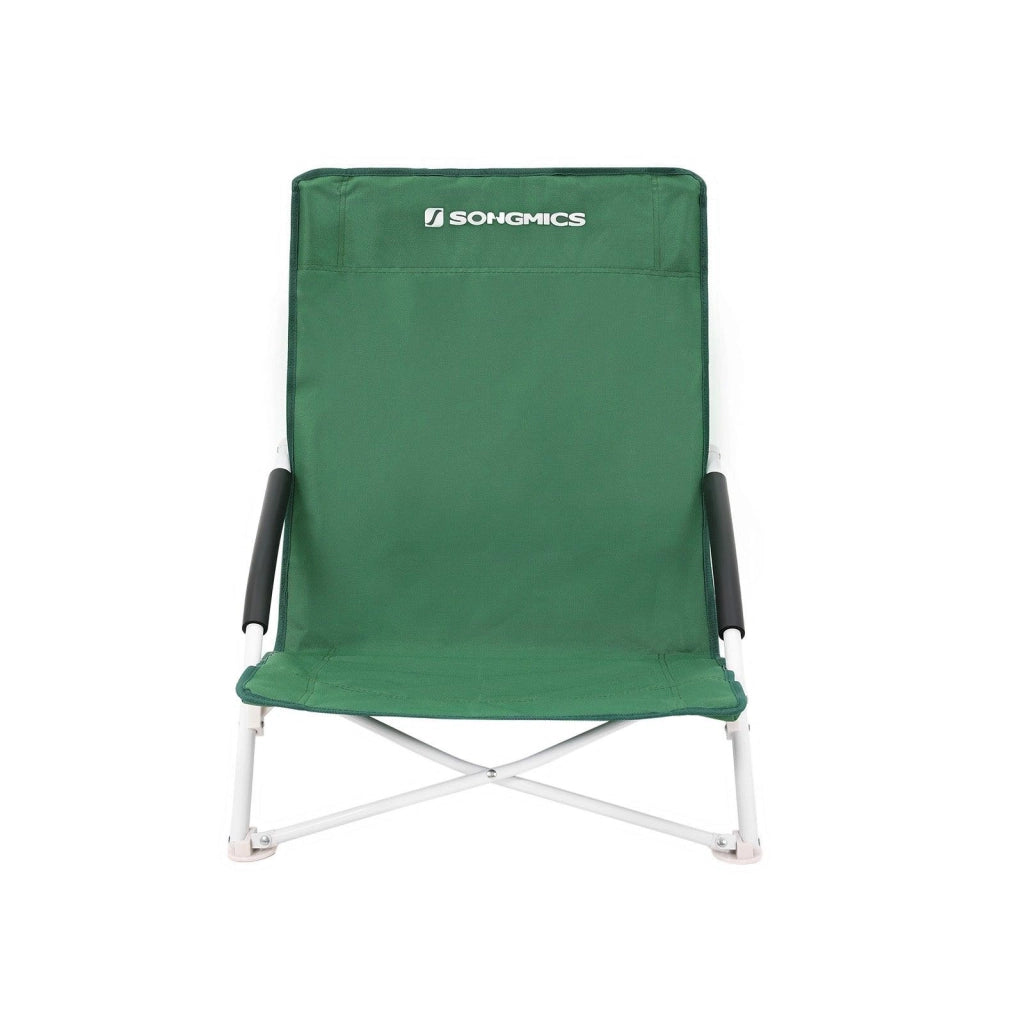 Sedia da spiaggia sedia da campeggio sedia da giardino pieghevole 61 x 53,5 x 65 cm capacità di carico 150 kg 12_0001558