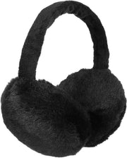 Orecchini Elettrici Plush - Protezione Orecchie - Calore Ottimale - Nero - Cappucci Orecchie Invernali - Per Donne e Ragazze - Nero