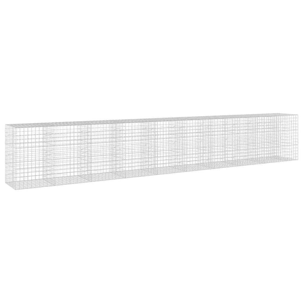 Gabione con Filo da 3,5 mm e Rete da 10x10 cm 950x100x150 cm 3463429