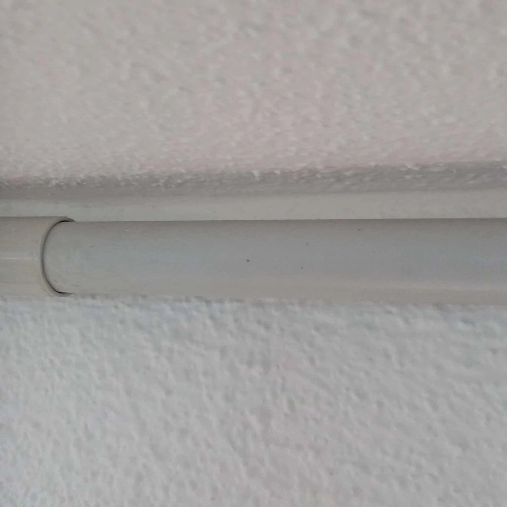 Tubo rigido 20mm x 2 metri per impianti elettrici a parete colore grigio