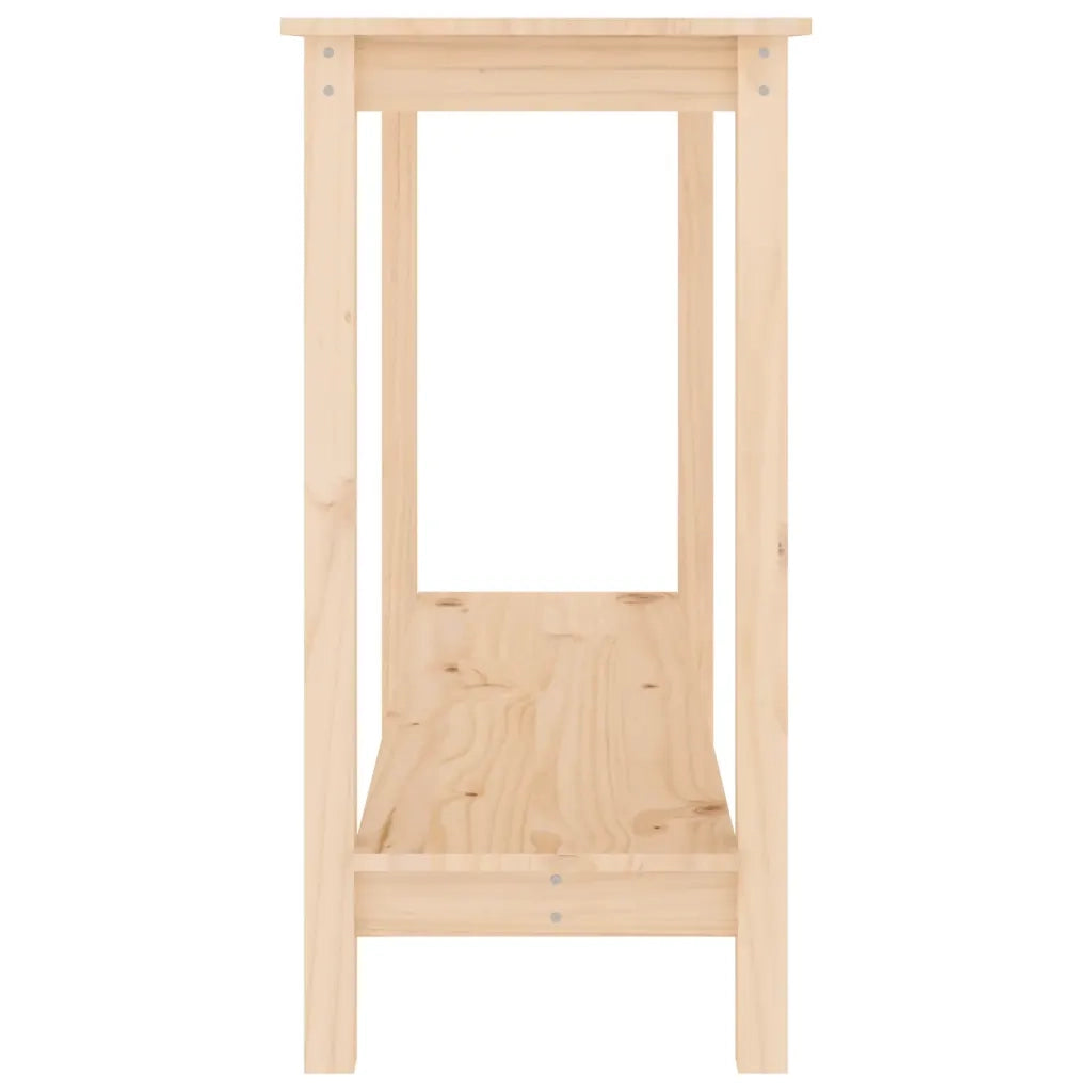 Tavolo Consolle 110x40x80 cm in Legno Massello di Pino 822282