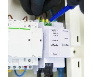 Shelly Pro 3EM con 3 Pinze CT 63A - Misuratore Energia Trifase