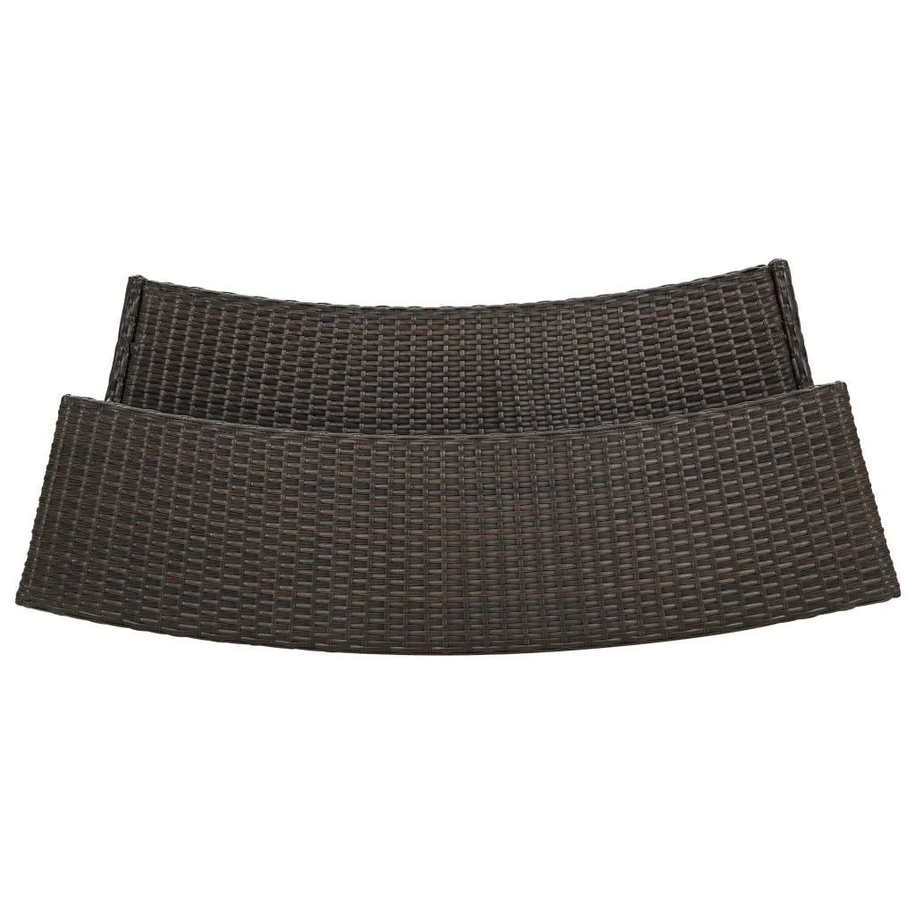 Set Bar da Giardino 3 pz Marrone