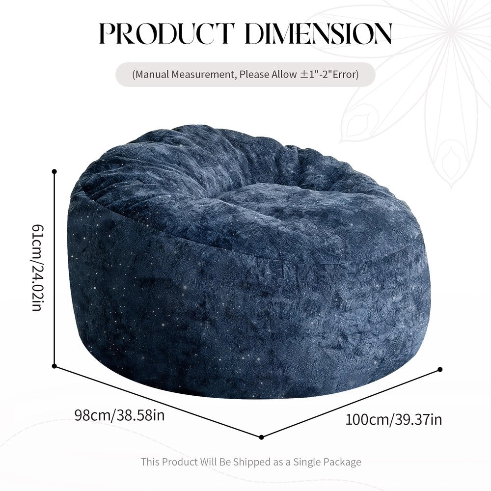 Poltrona a Sacco Schienale Alto ¨C MINIMAL ¨C Design Moderno Relax