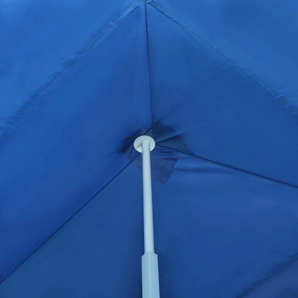 Tenda Pieghevole Pop-Up con 8 Pareti Laterali 870x291x315 cm Blu 44979